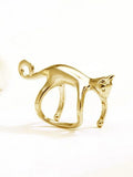 Cute Cat Design Ear Cuff, Fashionable and Creative without Piercing Jewelry for Party, Daily Clothing Decor, Trendy All-match &