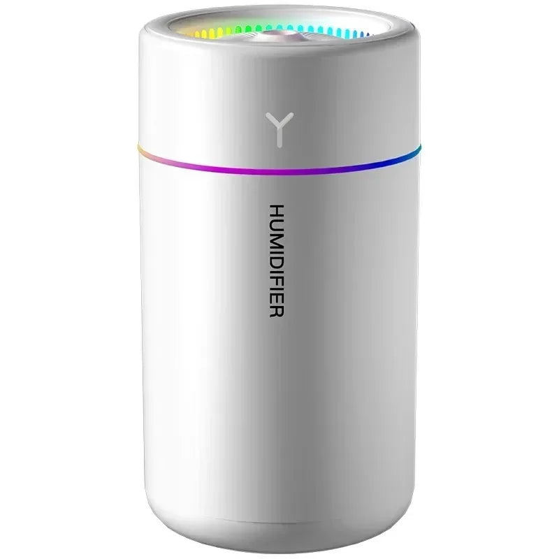 280ML Car Air Humidifier With Colorful Lights Aroma Diffuser Essential Oils For Home Bedroom Office Silent Ultrasonic Mist