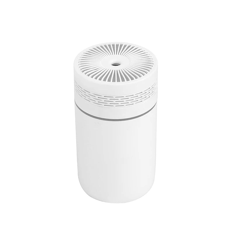 Car Air Humidifier Portable Mini Spray humidifier with LED light USB-powered Aromatherapy oil diffuser for bedroom and travel
