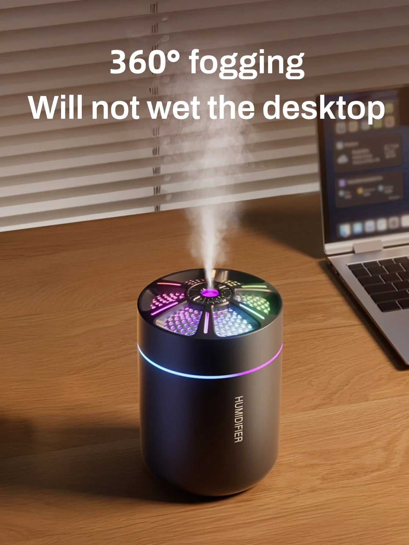 colorful Air Humidifier USB Electric Aroma Diffuser Essential Oil Purifier Aromatherapy Mist Maker Lights For Car Home Bedroom