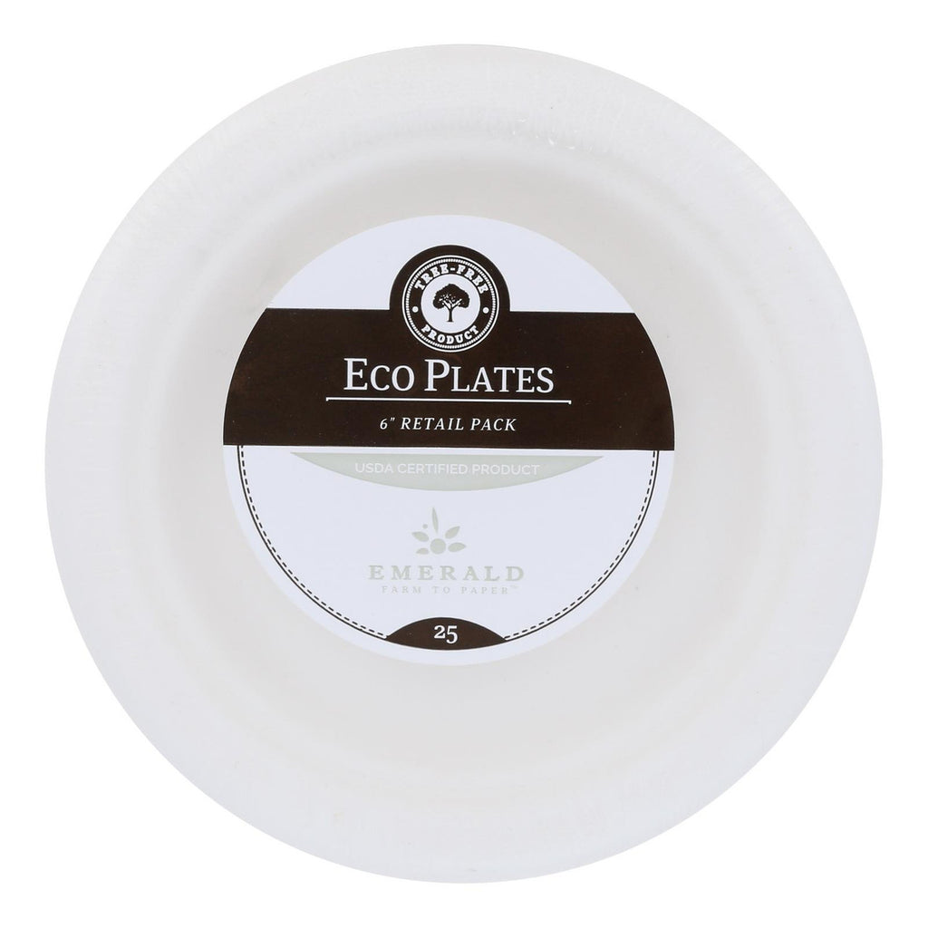 EMRLD PLATE ROUND 6 IN ( 20 X 25 CT   )
